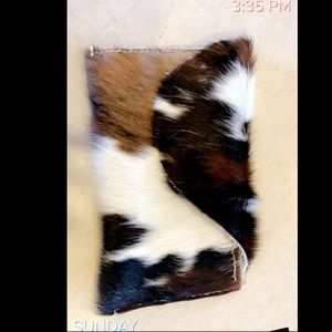 Cowhide Accent Bag